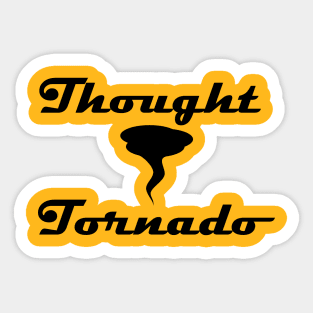 Thought Tornado Sticker